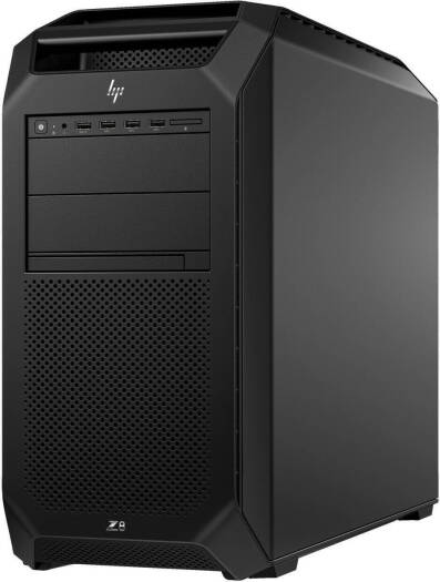 HP Z8 G5 Workstation Desktop Computer, 2x Intel Xeon Gold 6430, 1024GB RAM, 8TB SSD, 2x RTX 6000 Ada 48GB Graphics, USB 320K Keyboard & 320M Mouse, Windows 11 Pro, 1450W PSU, Black | Z8-G5