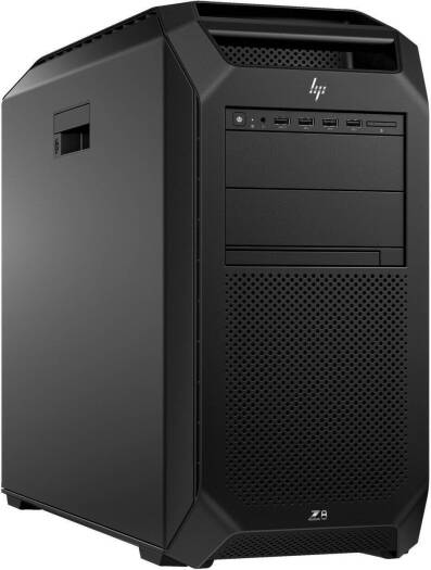 HP Z8 G5 Workstation Desktop Computer, 2x Intel Xeon Gold 6430, 1024GB RAM, 8TB SSD, 2x RTX 6000 Ada 48GB Graphics, USB 320K Keyboard & 320M Mouse, Windows 11 Pro, 1450W PSU, Black | Z8-G5